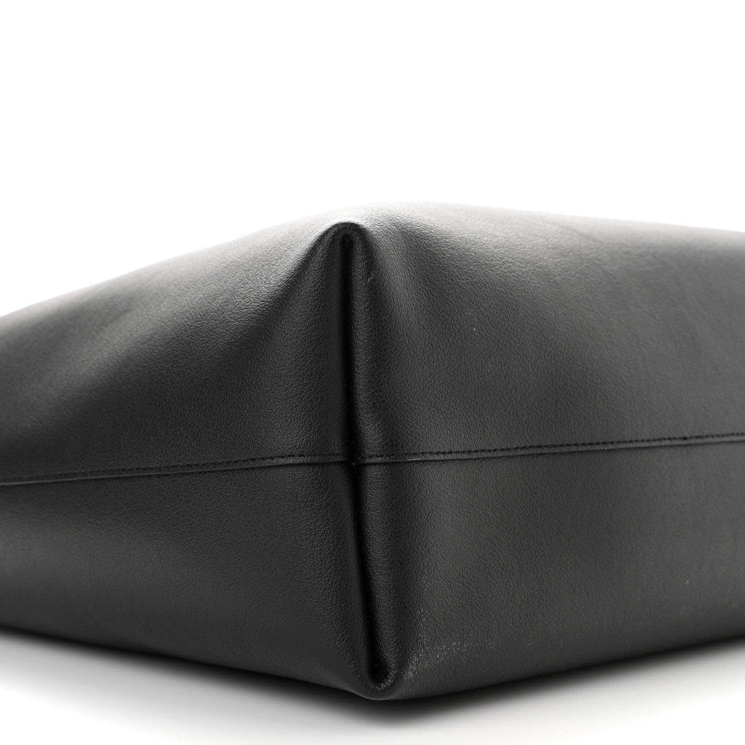 Saint Laurent Calfskin Large Shopping Tote Black 10 of 11