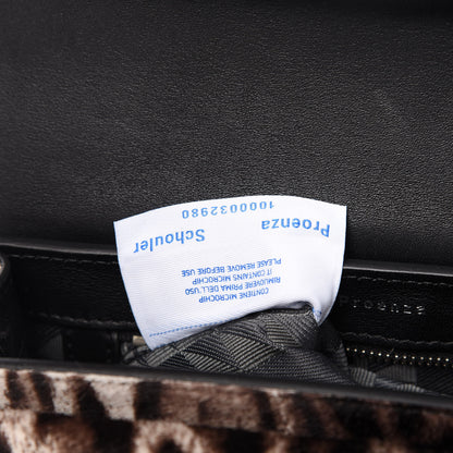 Proenza Schouler Calf Hair Leopard Print Mini PS11 Classic Shoulder Bag Black 9 of 10