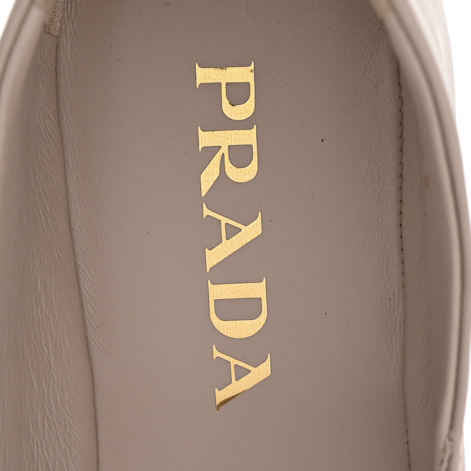 Prada Nappa Triangle Logo Ballerina Flats 37 Powder Pink 7 of 10
