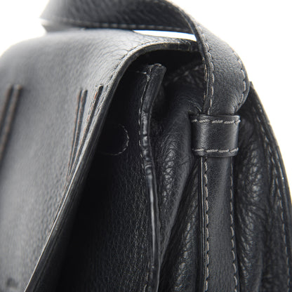 Chloe Calfskin Mini Marcie Round Crossbody Bag Black 14 of 17