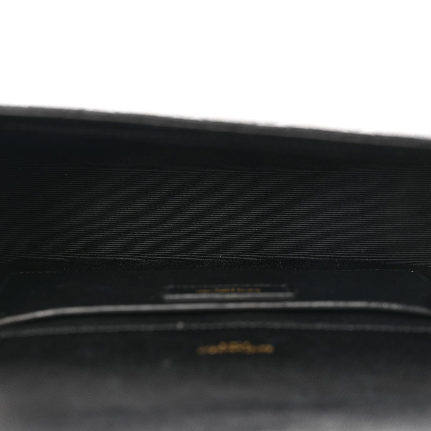 Grain De Poudre Textured Mixed Matelasse Triquilt Medium Monogram Satchel Black