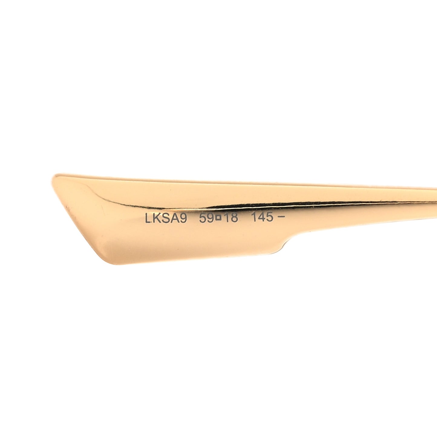 Metal Stellaire 1 Square Sunglasses Gold