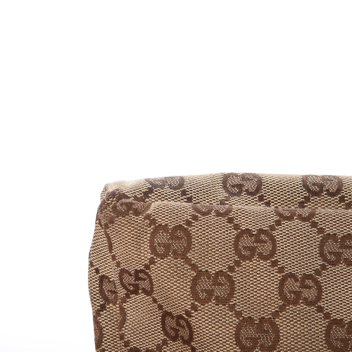 Monogram Web Belt Bag Dark Brown