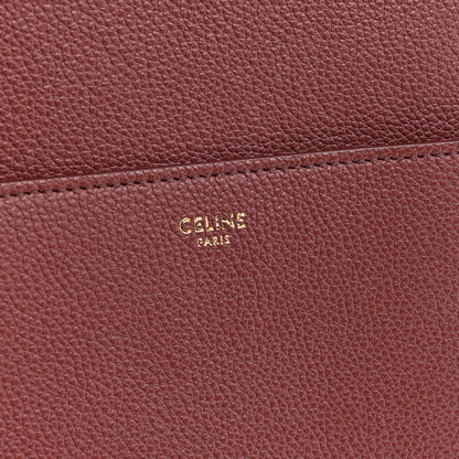 Celine Soft Grained Calfskin Sangle Bucket Bag Light Burgundy 5 of 10
