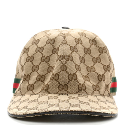 Gucci Monogram Web Baseball Hat L Beige Cocoa 3 of 9