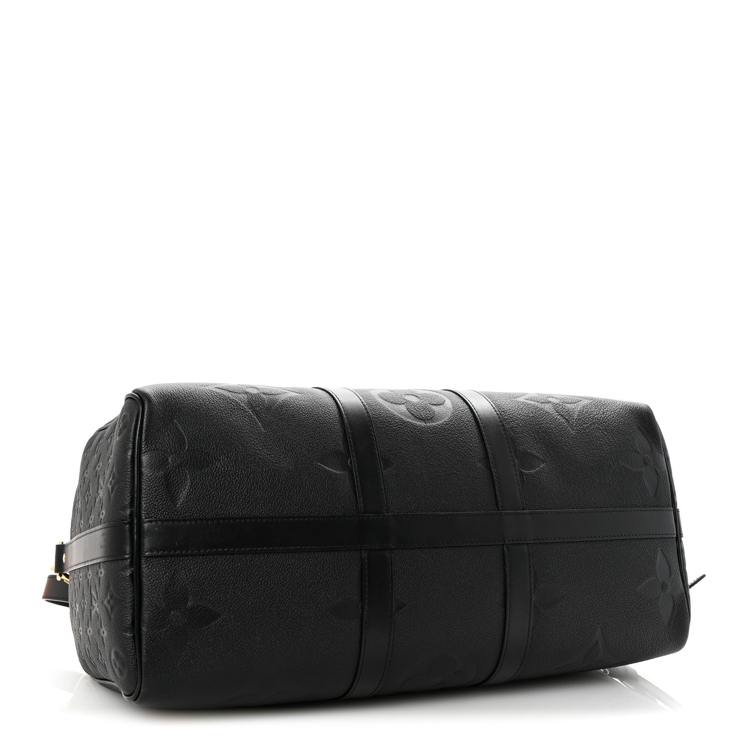 Louis Vuitton Empreinte Monogram Giant Keepall Bandouliere 45 Black 3 of 8