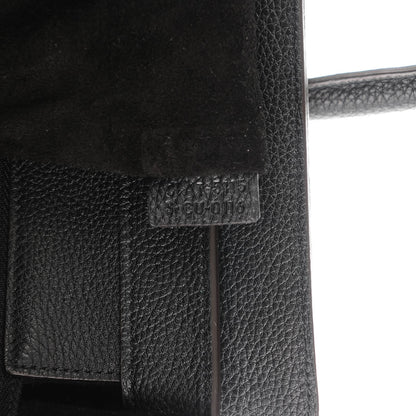 Celine Drummed Calfskin Mini Luggage Black 8 of 8