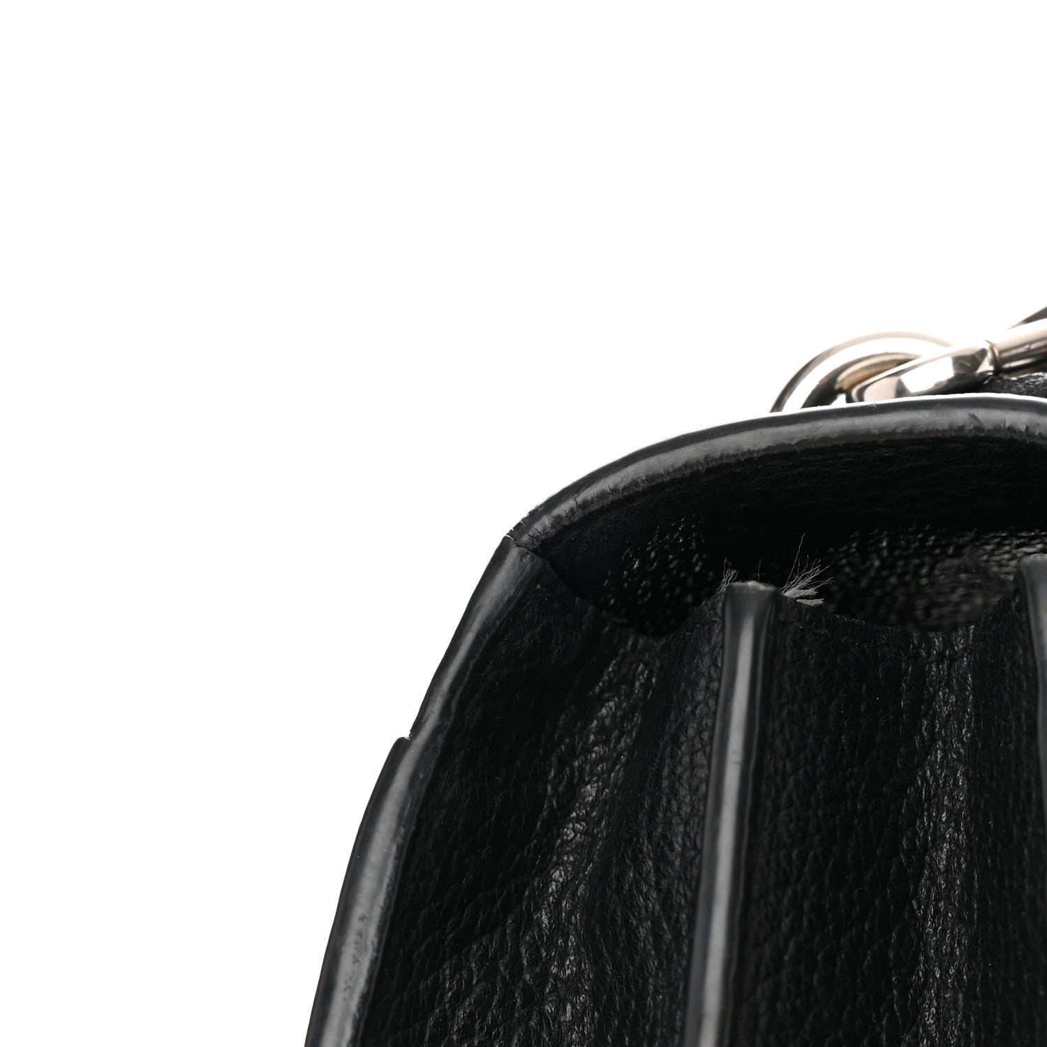 Saint Laurent Grained Calfskin Medium Monogram Sunset Satchel Black 18 of 21
