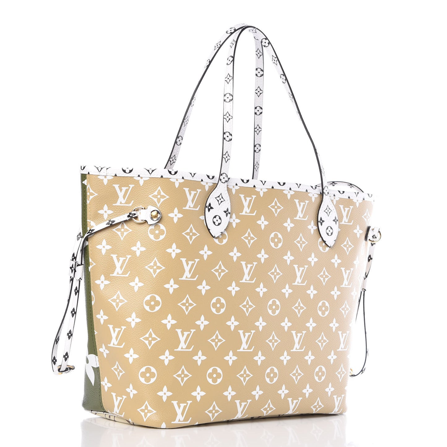 Monogram Giant Neverfull MM Kaki