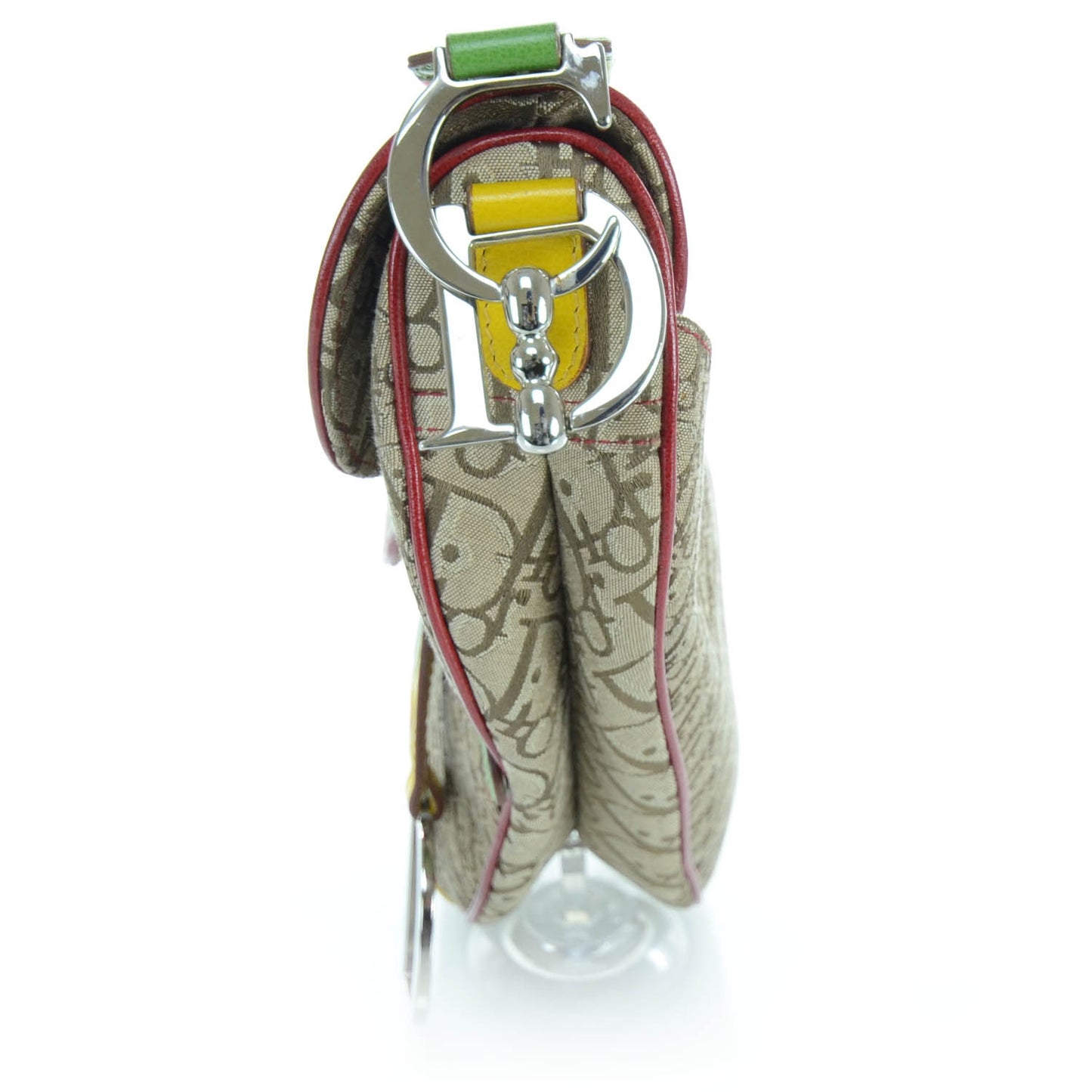 Monogram Rasta Saddle Bag Beige