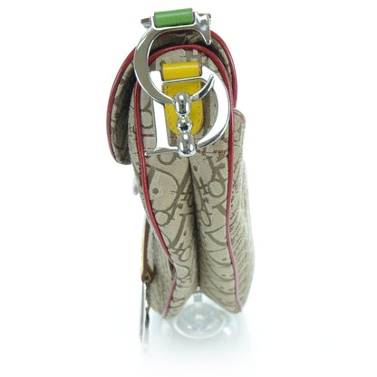 Christian Dior Monogram Rasta Saddle Bag Beige 7 of 12