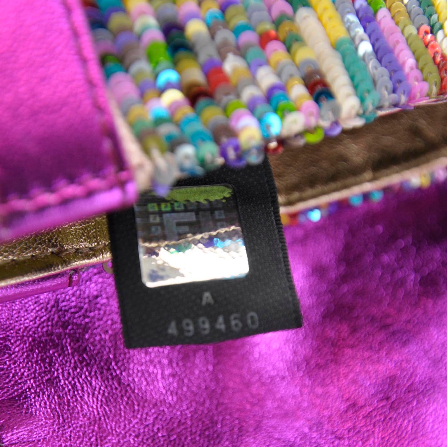 Sequin Compilation Clutch