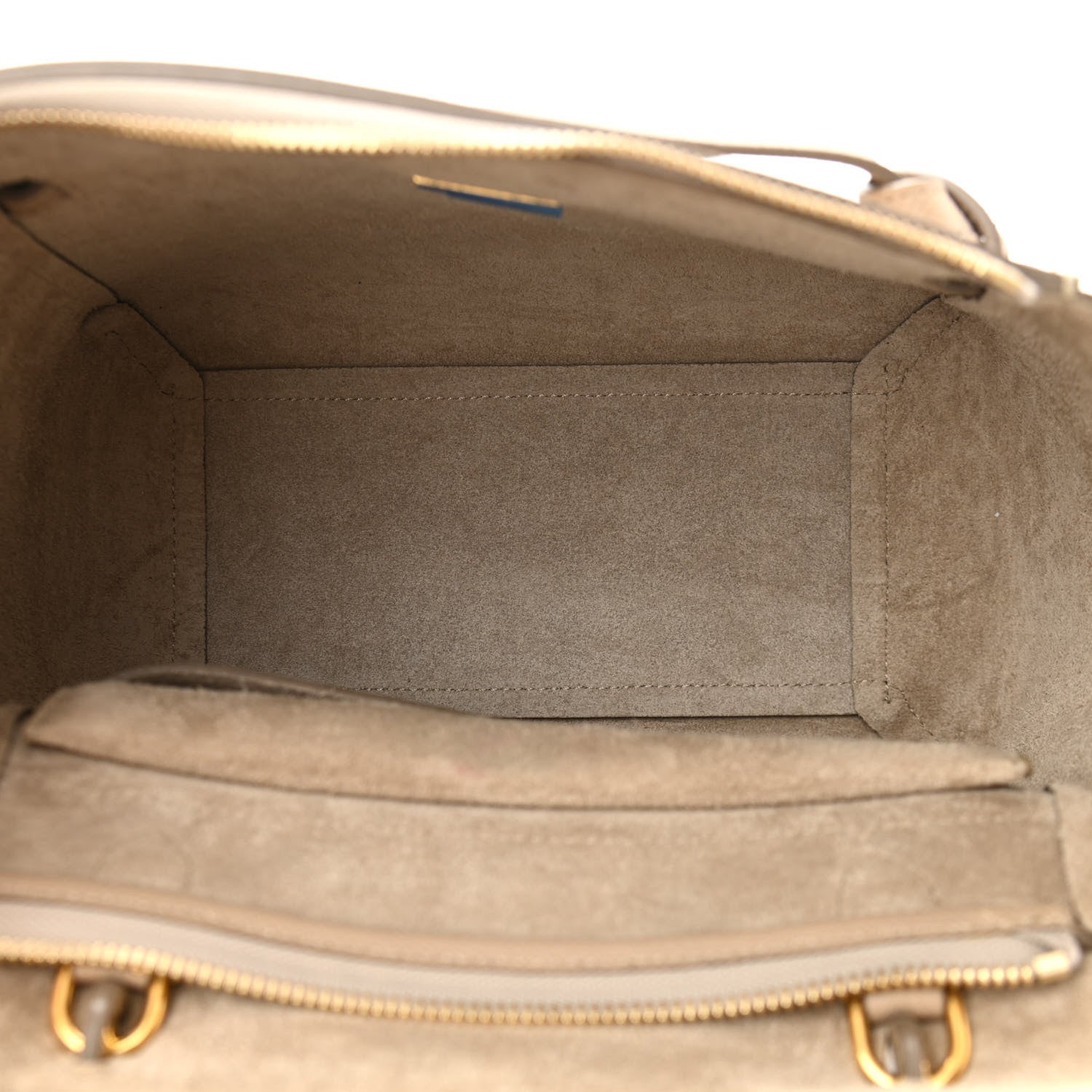 Celine Grained Calfskin Micro Belt Bag Light Taupe 5 of 13
