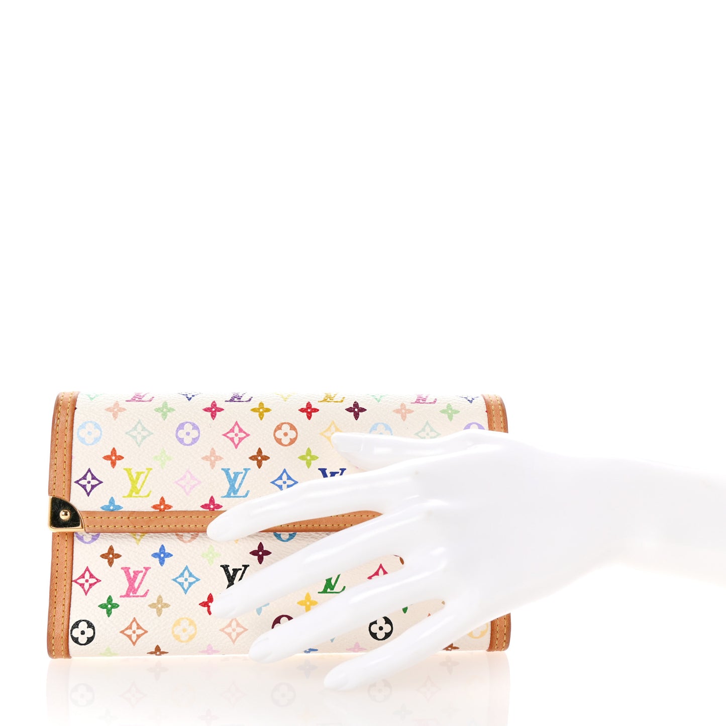 Monogram Multicolor Porte Tresor International Wallet White