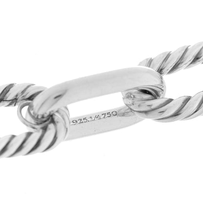 David Yurman Sterling Silver 18K Yellow Gold 13.5mm Madison Link Necklace 4 of 6