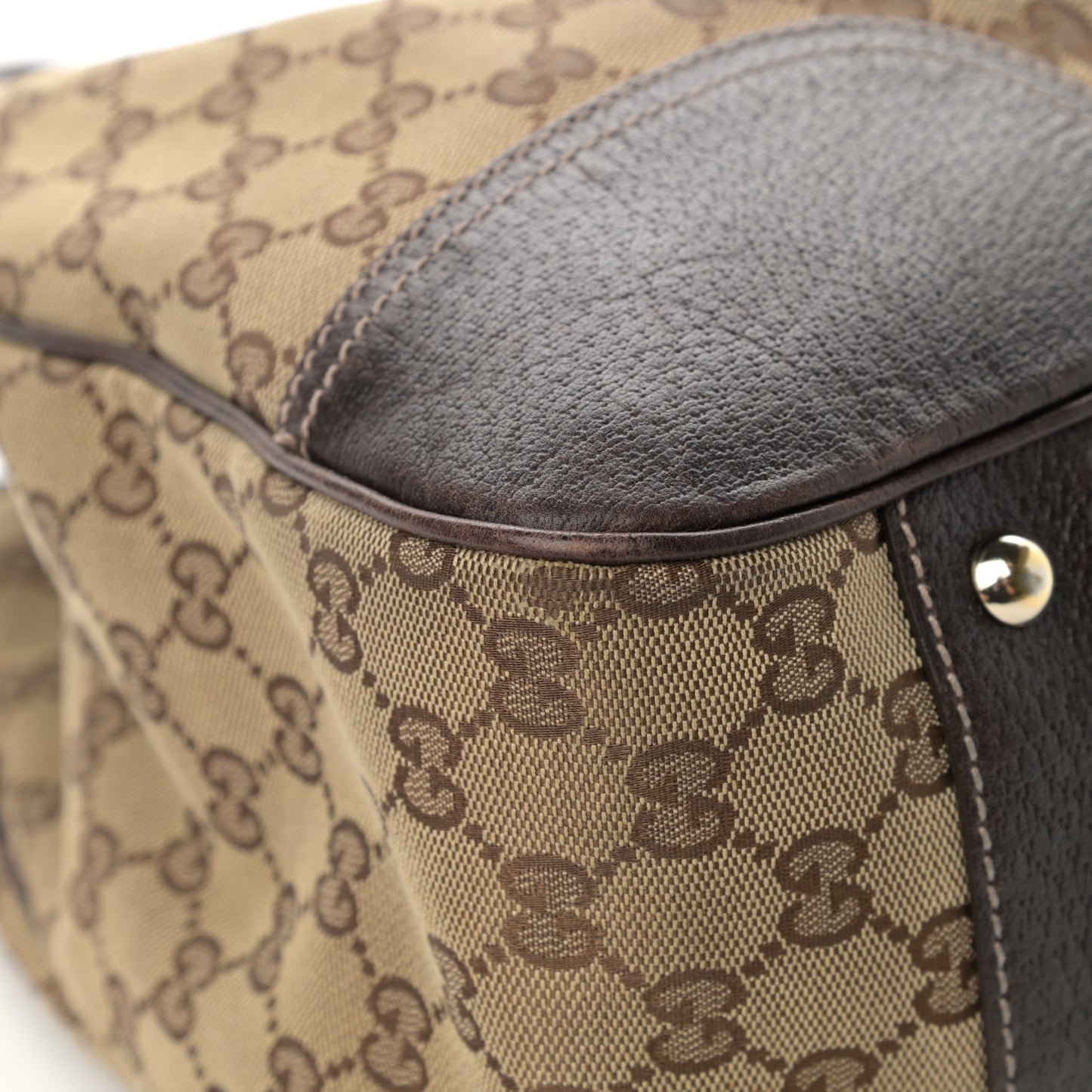 Monogram Large Princy Tote Dark Brown