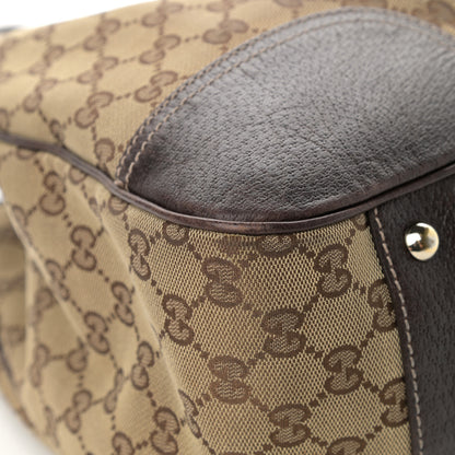 Gucci Monogram Large Princy Tote Dark Brown 9 of 17