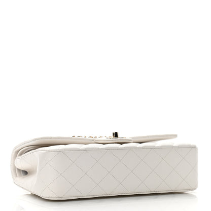 Chanel Caviar Quilted Medium Double Flap White 4 of 10