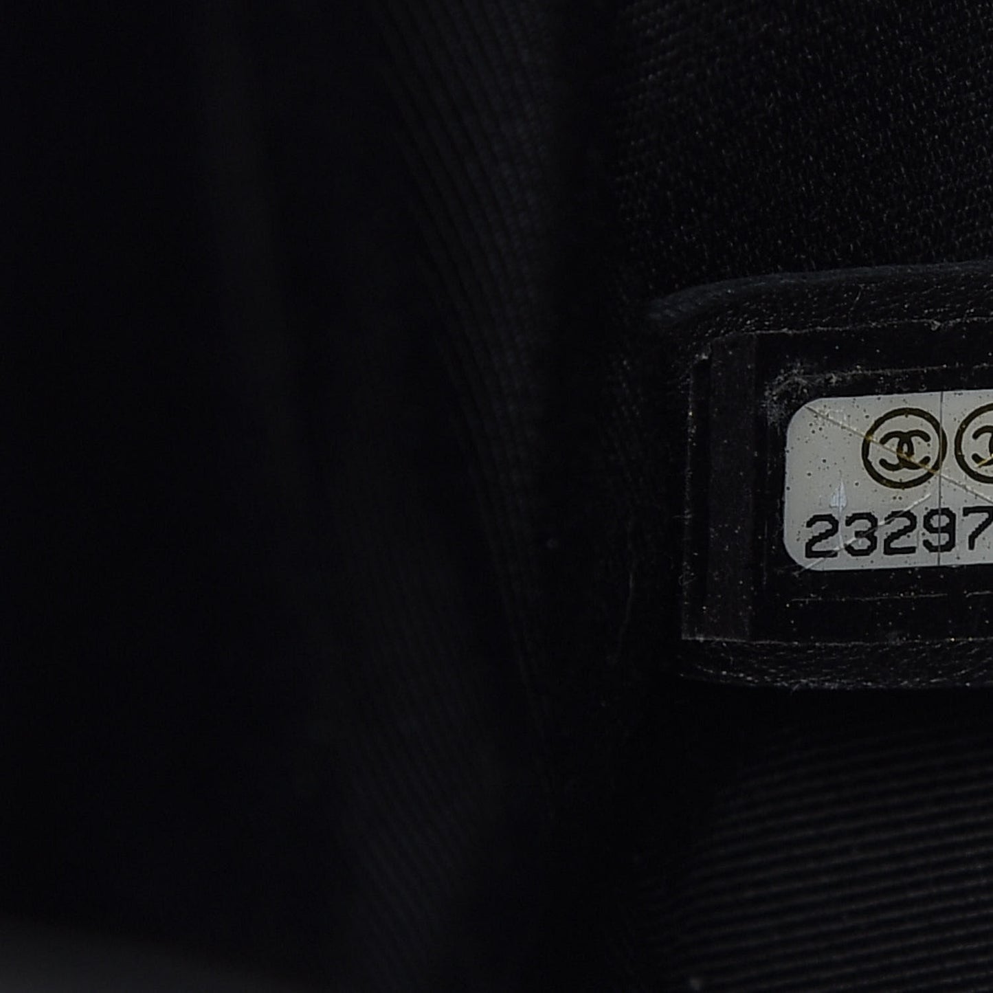 Lambskin Quilted Large Boy Flap Black