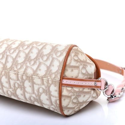 Christian Dior Monogram Romantique Trotter Bag Rose 7 of 10