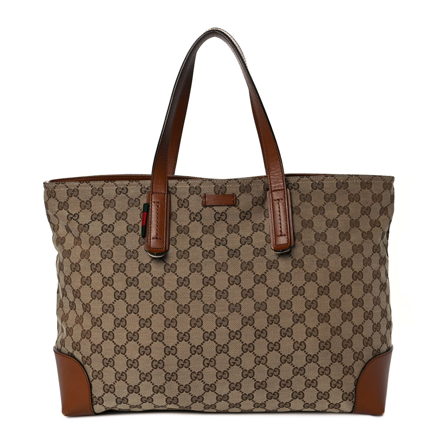 Monogram Large Original Tote Tan