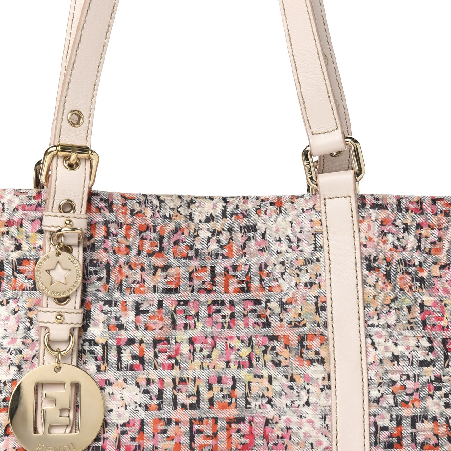 Zucchino Vitello Floral Forever Shopper Tote Rosa Papaya Rosa Confetto