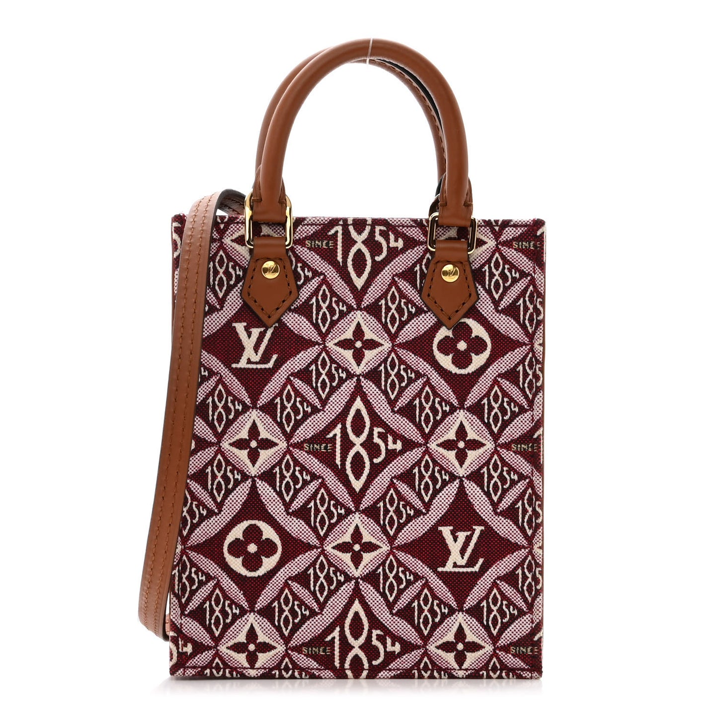 Jacquard Since 1854 Petit Sac Plat Bordeaux