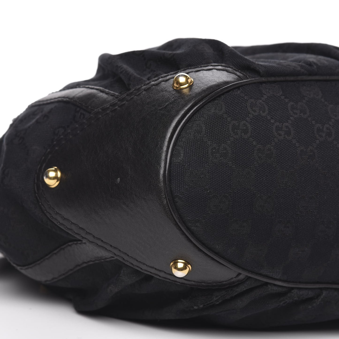 Monogram Medium Jockey Tote Black