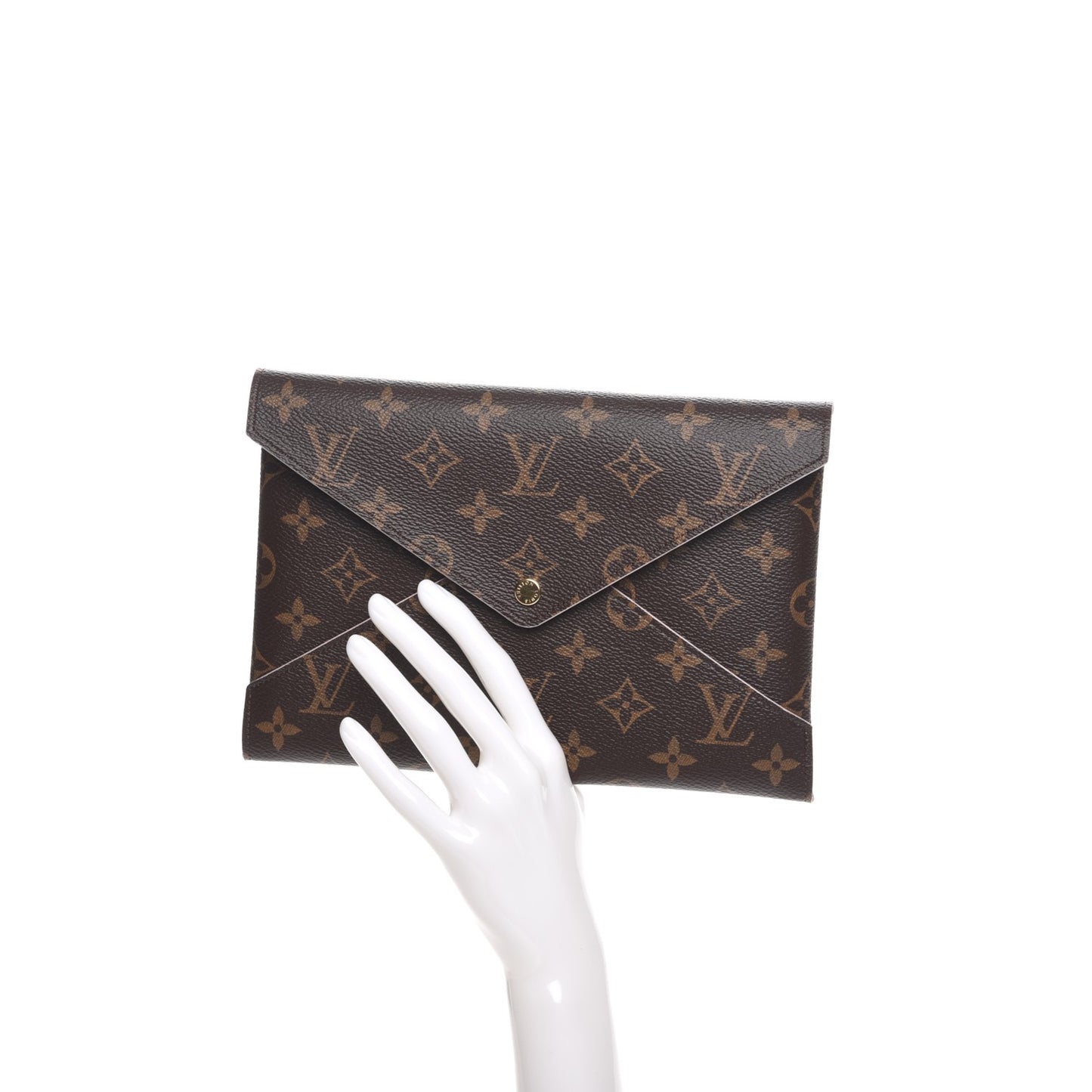 Monogram Large Kirigami Pochette Insert Rose Ballerine