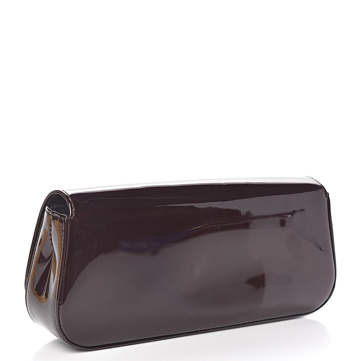 Louis Vuitton Patent Sobe Clutch Amarante 3 of 6