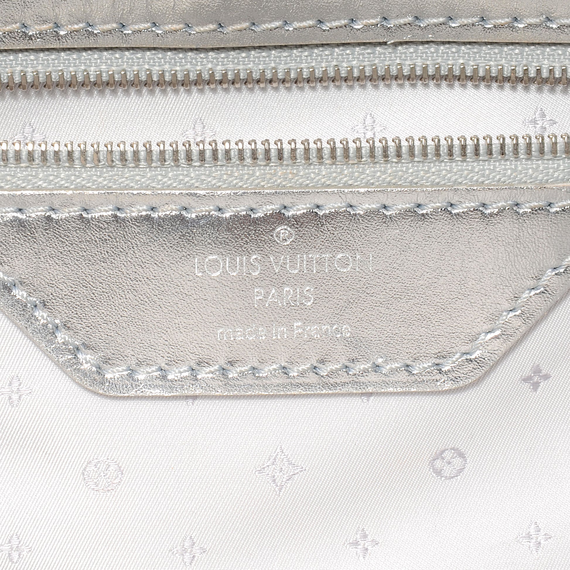 Louis Vuitton Suhali Lockit MM Silver 6 of 8