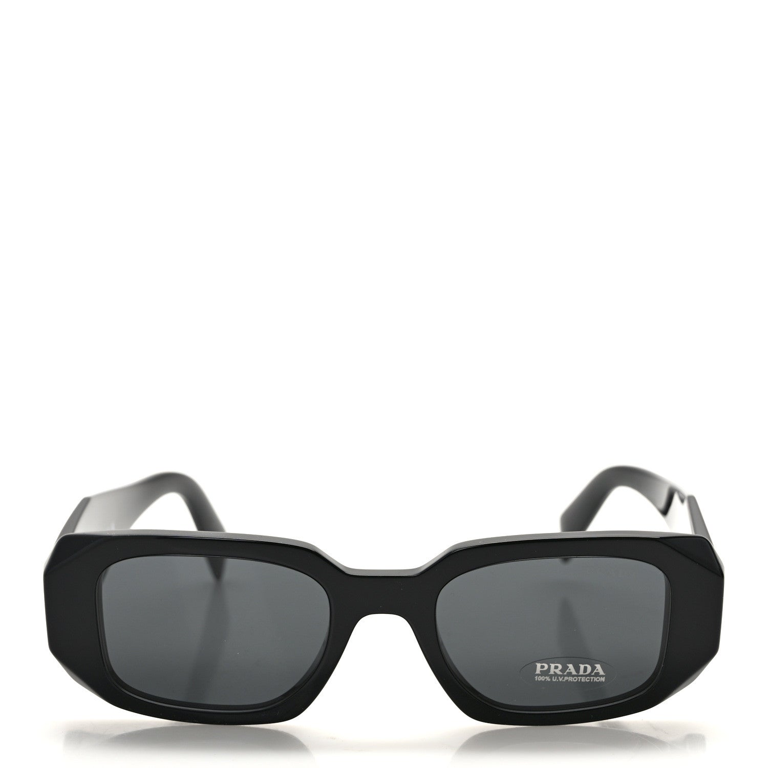 Prada Acetate Symbole Sunglasses SPR 17W Black 2 of 9