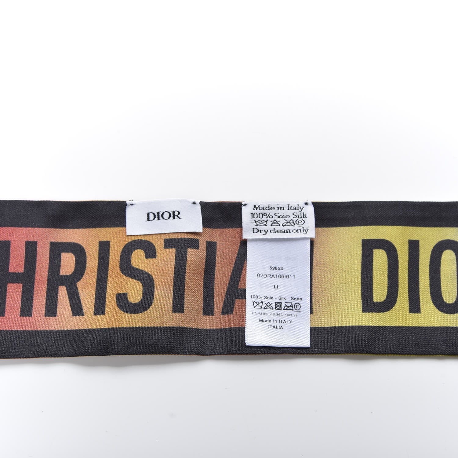 Christian Dior Silk Dior Aura Walk N Dior Mitzah Scarf Multicolor 2 of 3