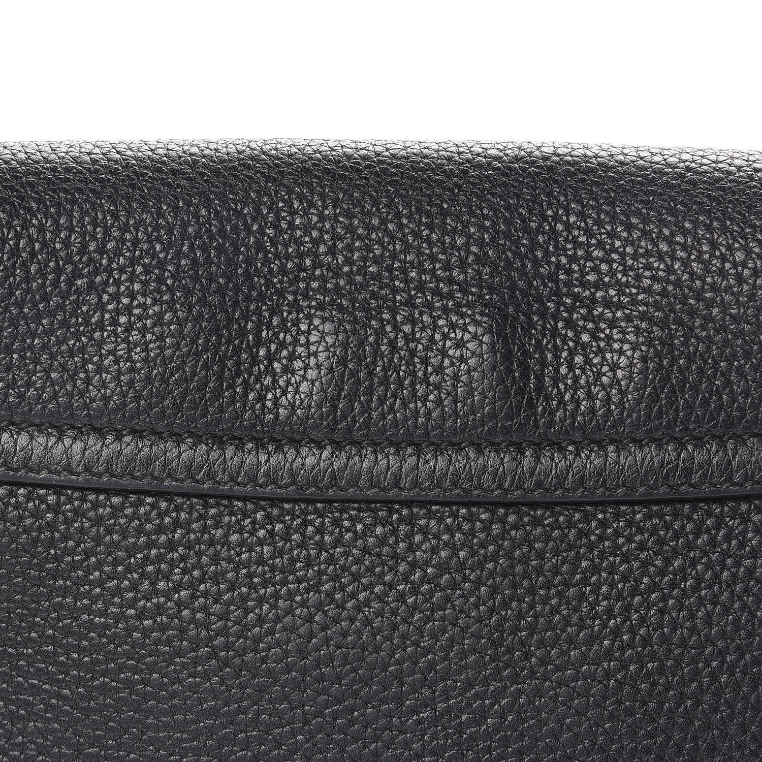 Gucci Pebbled Calfskin Medium Soho Flap Crossbody Black 15 of 17