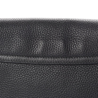 Gucci Pebbled Calfskin Medium Soho Flap Crossbody Black 15 of 17