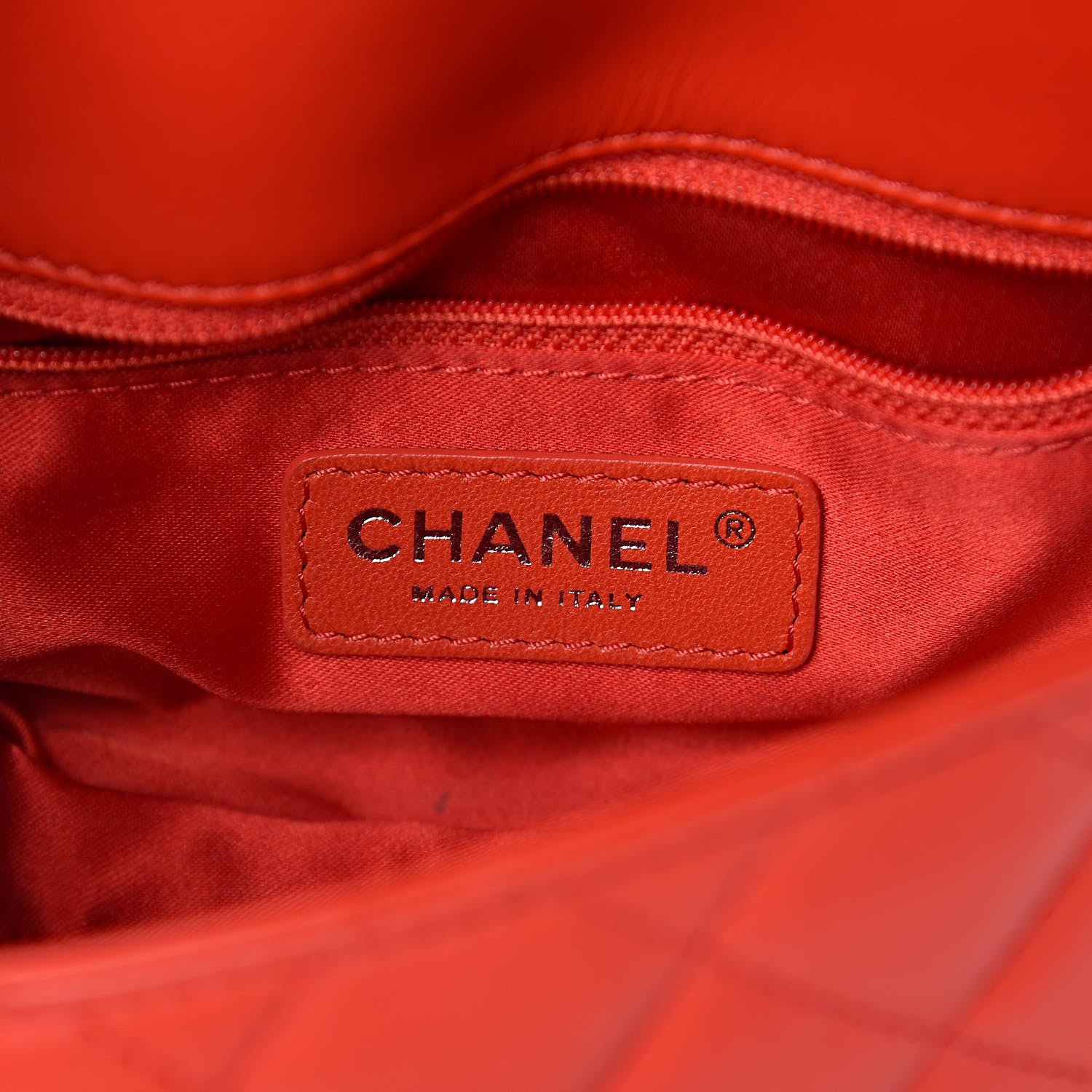 Chanel Lambskin Quilted Flap Red 6 of 10