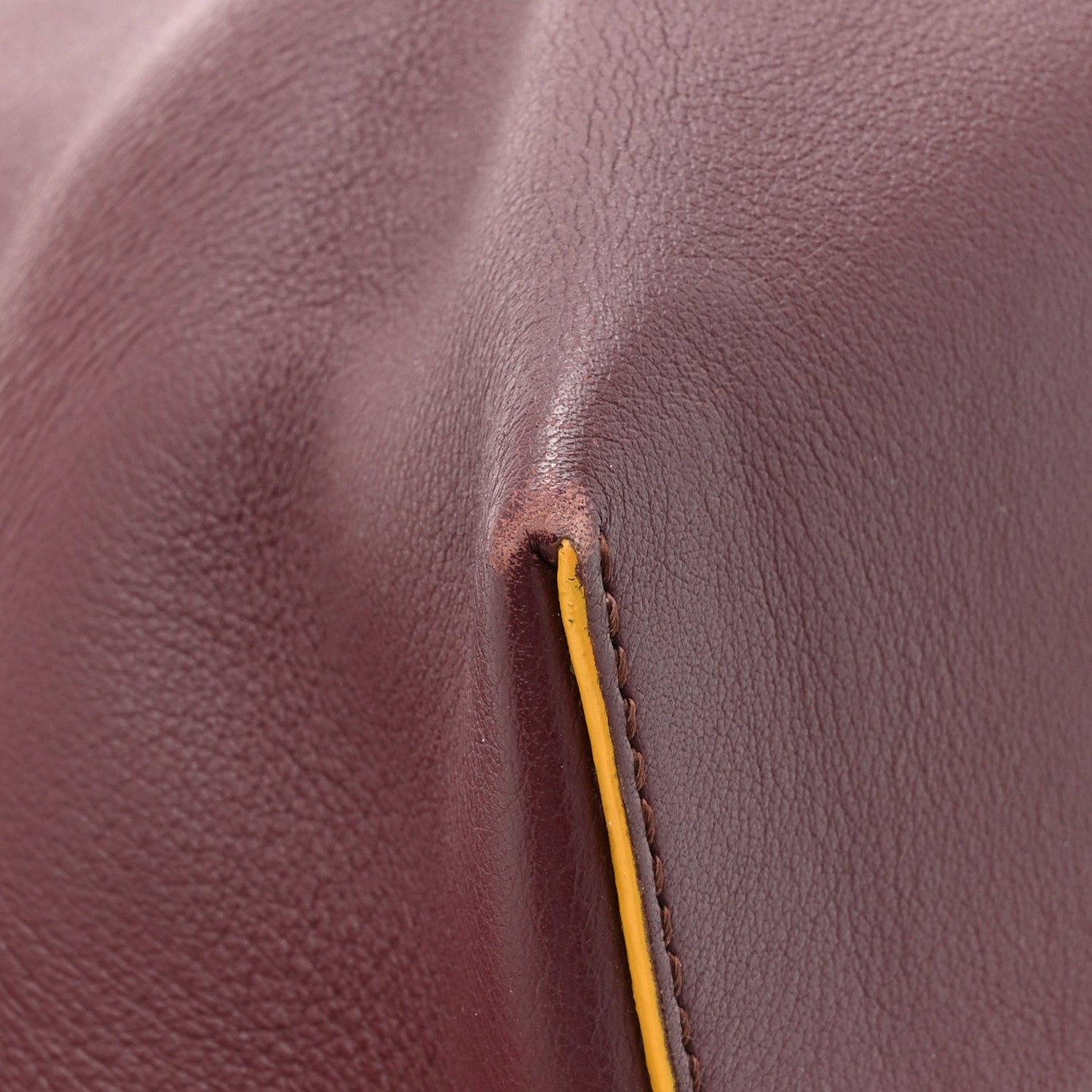 Fendi Vitello Dolce Large By The Way Boston Bag Bordeaux Multicolor 12 of 16