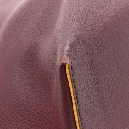 Fendi Vitello Dolce Large By The Way Boston Bag Bordeaux Multicolor 12 of 16