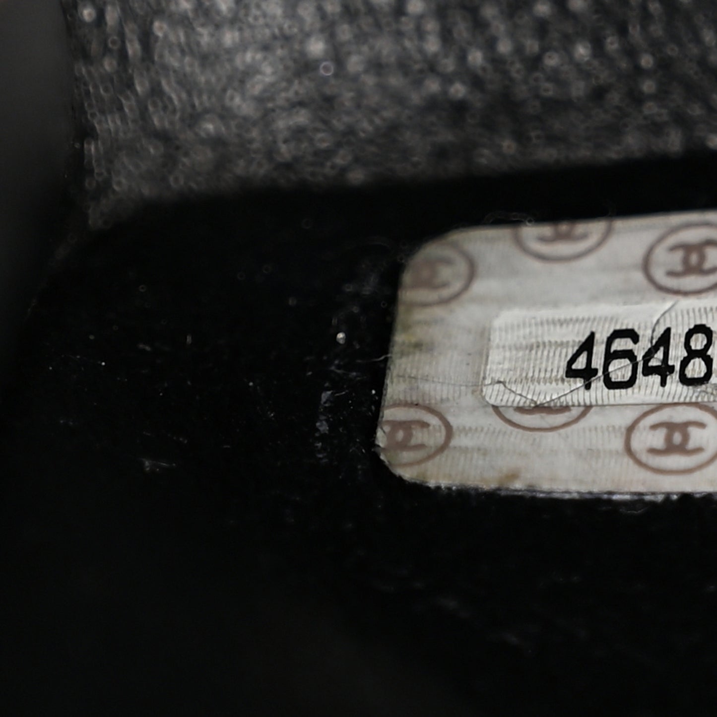 Lambskin Quilted Mini Square Flap Black