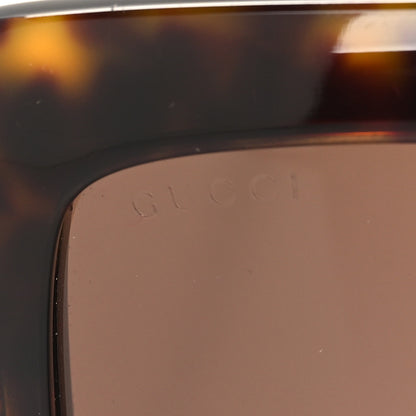 Gucci Acetate Square Frame Sunglasses GG0896S Tortoise 7 of 8