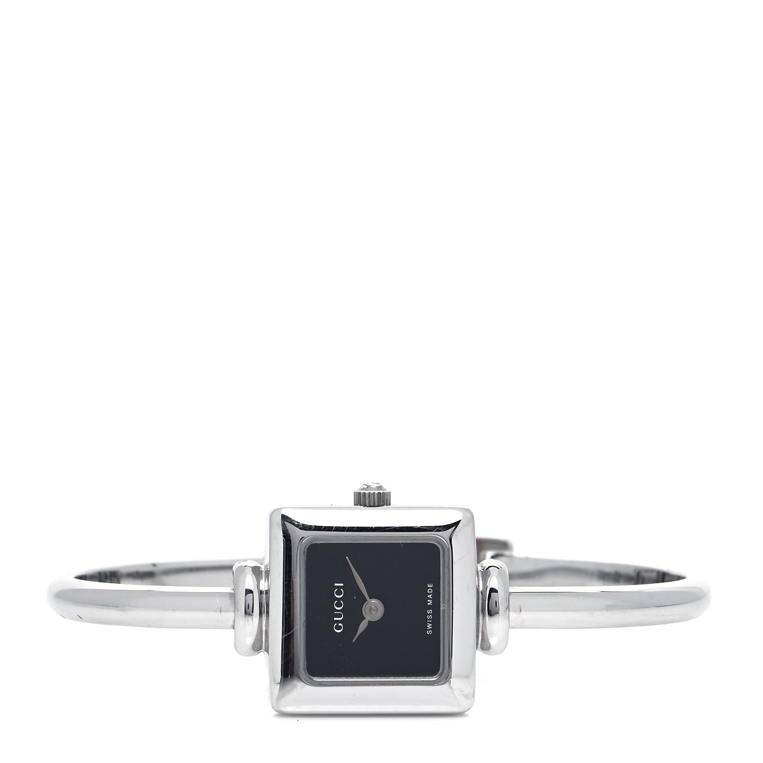 Gucci Stainless Steel 19mm 1900L Quartz Watch Black 3 of 8
