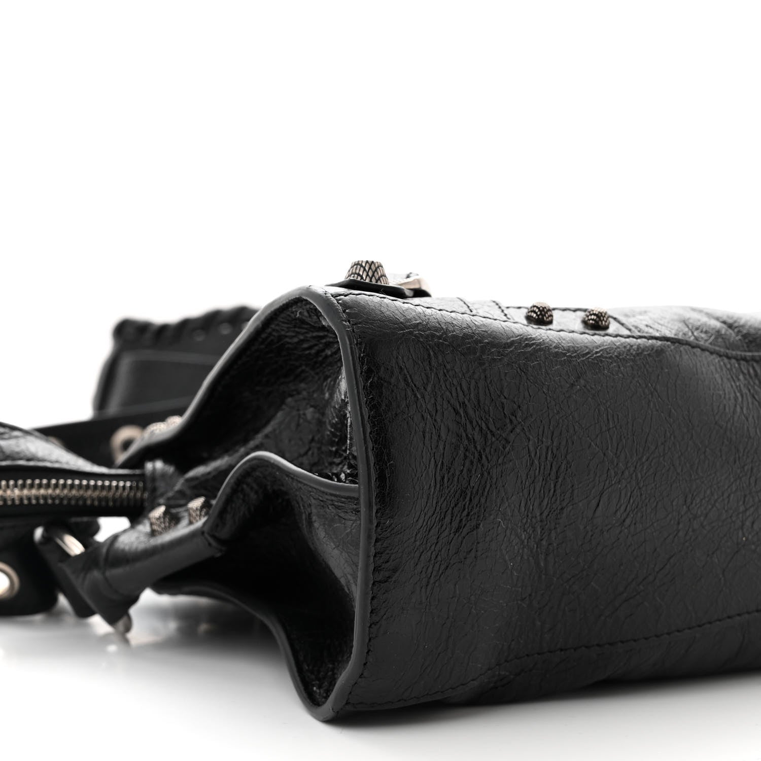 Balenciaga Agneau Arena Neo Cagole Handbag XS Black 9 of 11