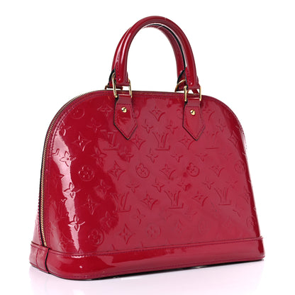 Louis Vuitton Vernis Alma PM Rose Indien 3 of 32