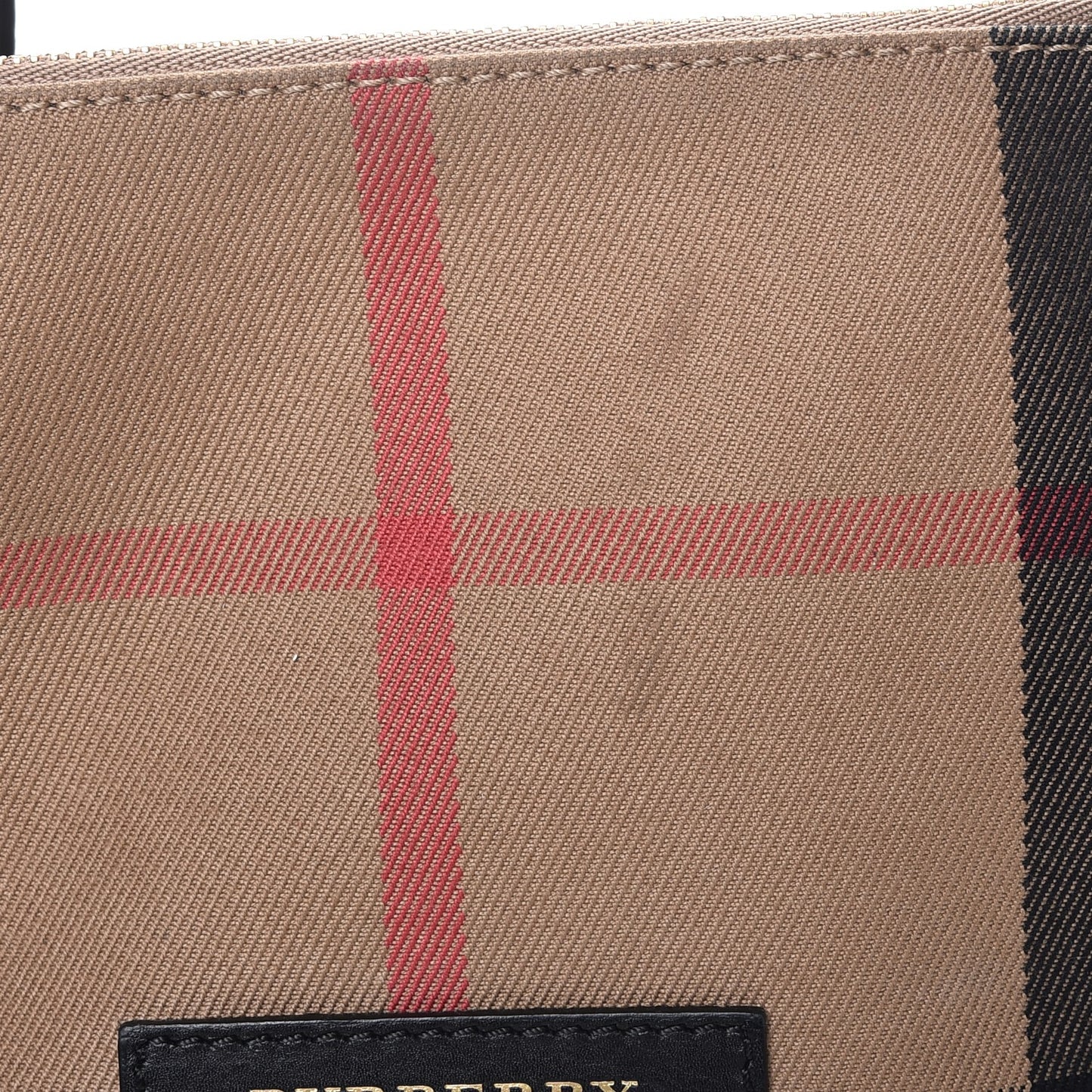 Grainy Calfskin Medium Honeybrook Tote Black
