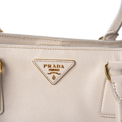 Prada Saffiano Lux Medium Tote Talco 19 of 23