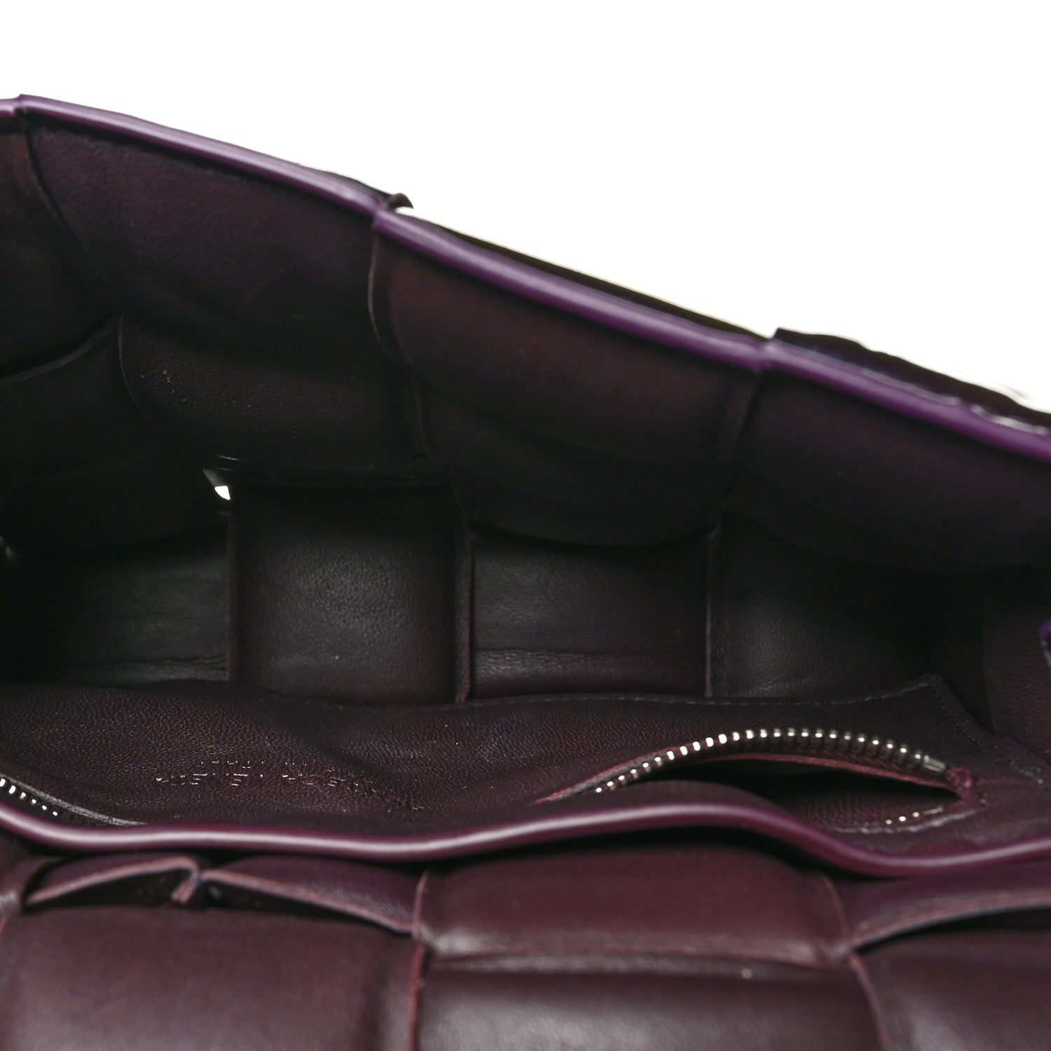 Bottega Veneta Glossy Nail Polish Nappa Maxi Intreccio Padded Cassette Crossbody Bag Holographic 5 of 9