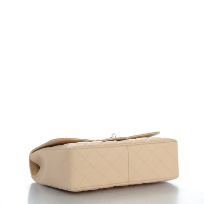 Chanel Caviar Quilted Jumbo Single Flap Beige Clair 4 of 8