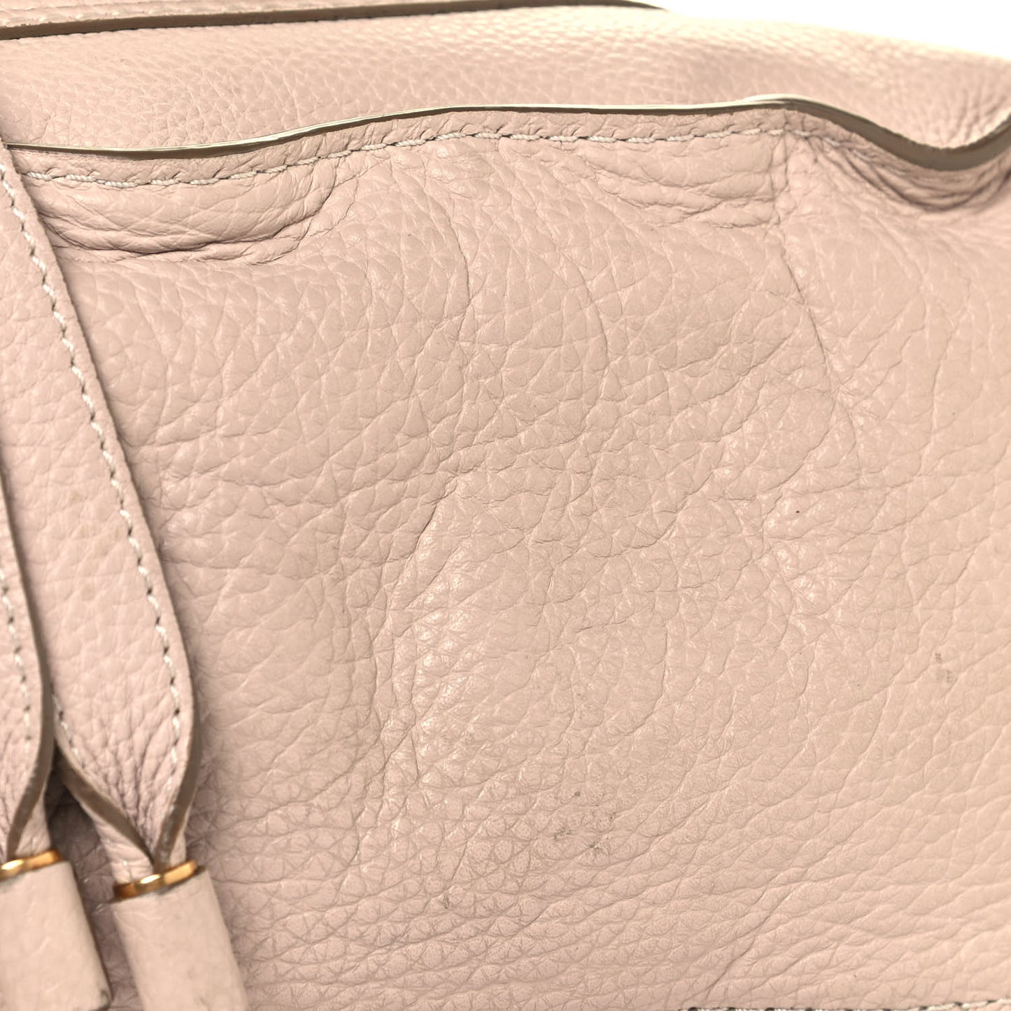 Calfskin Medium Marcie Satchel Pale Pink