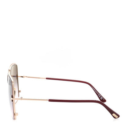 Tom Ford Raphaela Sunglasses TF1006 Red 3 of 9