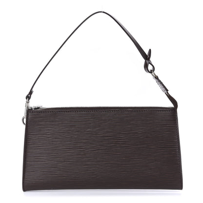 Louis Vuitton Epi Pochette Accessories 24 Moka 1 of 10